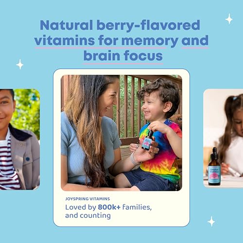 Brain Supplements for Memory and Focus - B12 for Kids May Aid in focus and Attention - Nootropics Brain Support Supplement - Brain Supplement - Memory Supplement for Brain - Brain Booster Supplement