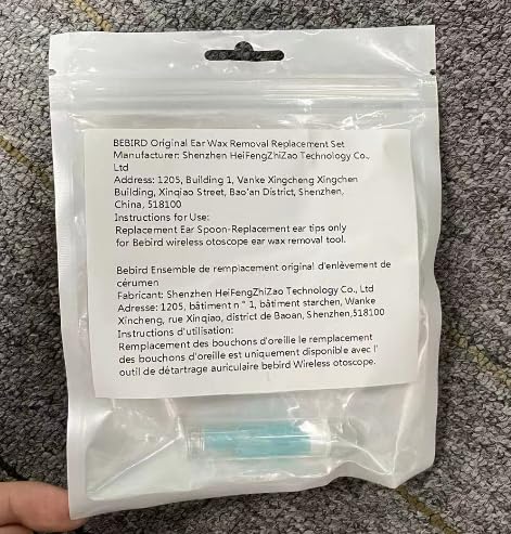 BEBIRD Original R1 Ear Wax Removal Replacement Accessories Set, Ear Spoons Earpick for Kids Adults & Pets - 4 Pieces