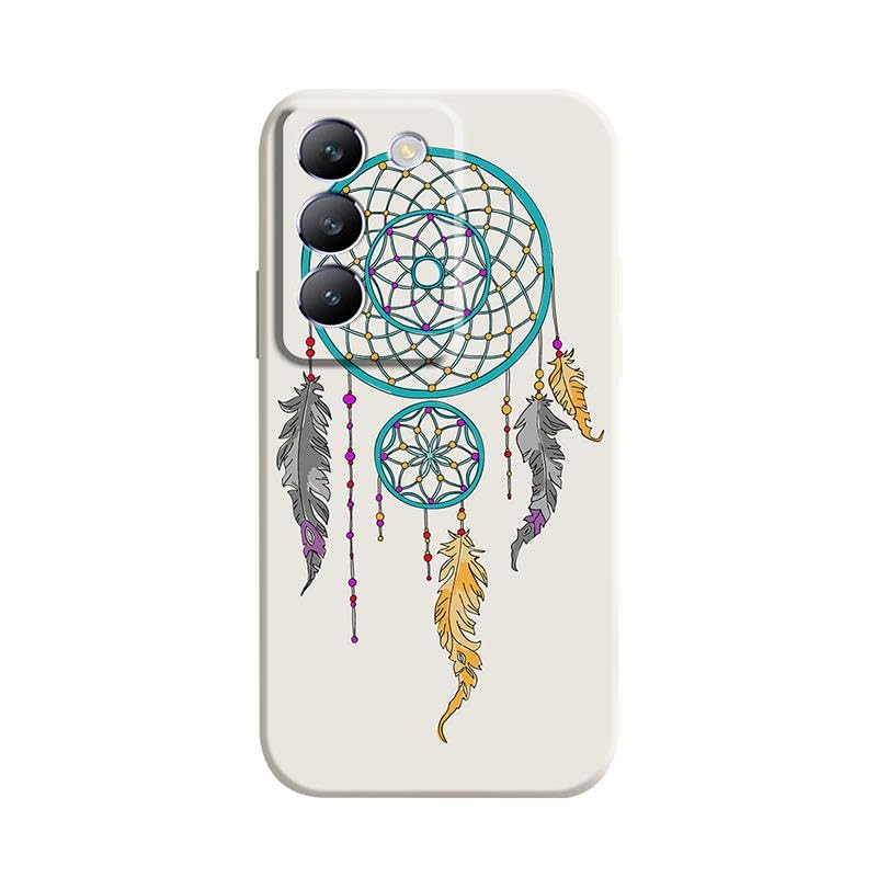 Lulumi-Phone Case For VIVO Y100 5G Indonesia/Y200E 5G/V30 Lite, phone cover Silicone mobile phone case Solid color protective cell phone cover Durable Skin feel silicone Soft Case