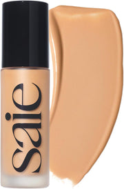 Glowy Super Skin Tint Liquid Foundation - Hydrating Serum Foundation with Lightweight, Medium Coverage - Formulated with Hyaluronic Acid to Hydrate, Brighten and Plump - Shade 11 (1.01 oz) - 1.01 Ounce (Pack of 1) Shade 14 - Medium with Peach Undertones