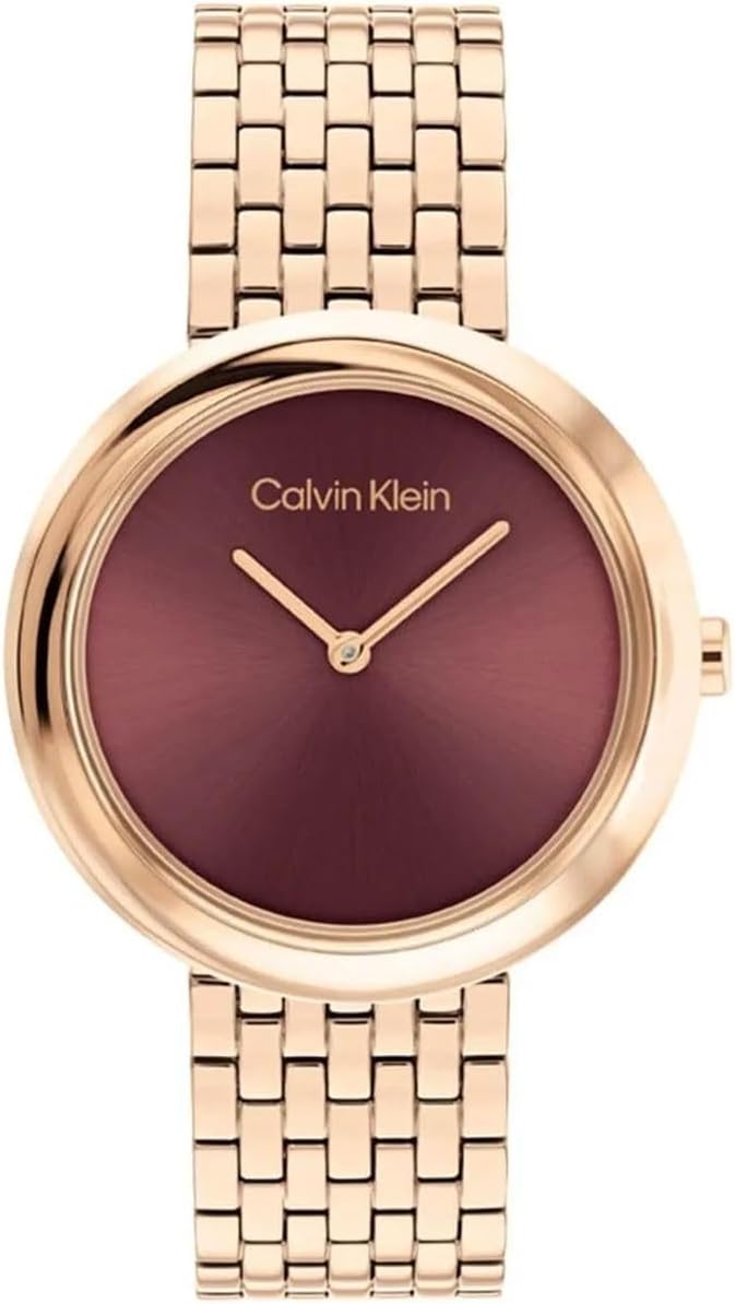 TWISTED BEZEL Women Watch, Analog - MAUVE / ROSE GOLD