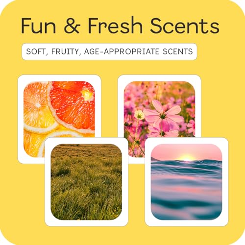 Body Mist Perfume Gift Set For Kids, Pre-Teens, Tweens & Teen Girls | Fresh & Fun Scents | CANDY (3 Pack)