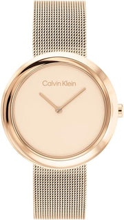 TWISTED BEZEL Women Watch, Analog - Carnation Gold