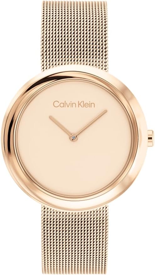 TWISTED BEZEL Women Watch, Analog - Carnation Gold
