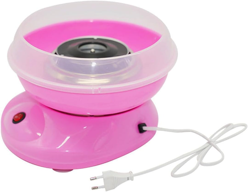 450W Mini Cotton Candy Machine Electric Sugar Floss Maker for Kids, Portable Cotton Candy Maker for Home, Works with Granulated Sugar & Hard Candies, Perfect for Birthday Parties & Events