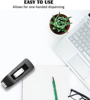 MARKQ Desk Tape Dispenser, Non-Skid Base Tape Roll Dispenser for School, Home, Office