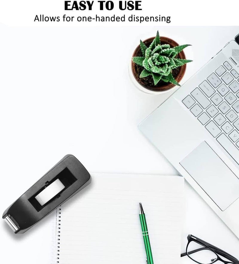 MARKQ Desk Tape Dispenser, Non-Skid Base Tape Roll Dispenser for School, Home, Office