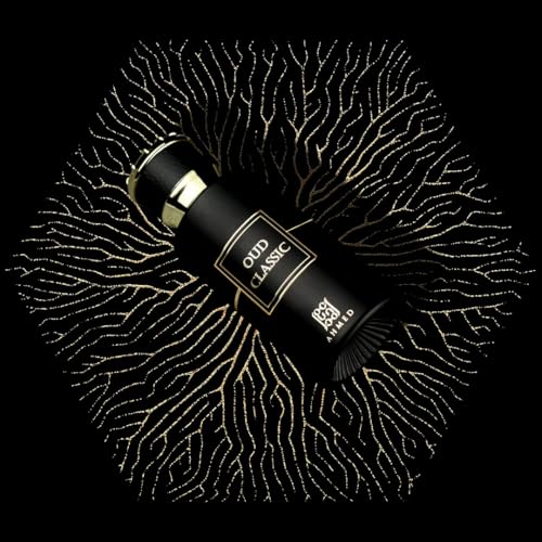 Ahmed Al Maghribi Oud Classic EDP 50ML | Fresh Citrusy | Spicy Floral | White flowers | Cambodian oud | For men | For Women | Unisex | Long Lasting | Perfumes