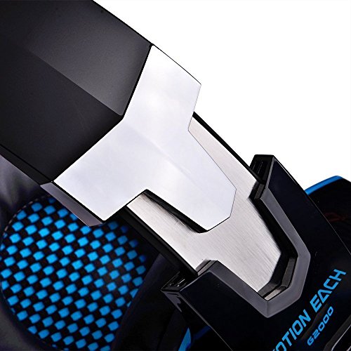 Cosmic Byte KOTION G2000 Gaming Headphone Headset Stereo Bass Over-ear Headband Mic PC Blue