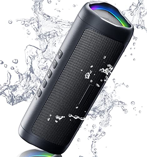 BolaButty Bluetooth Speaker with HD Sound, Portable Wireless, IPX5 Waterproof, Up to 24H Playtime, TWS Pairing, BT5.3, for Home/Party/Outdoor/Beach, Electronic Gadgets, Birthday Gift (Black)
