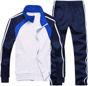 mens Sports Set - White Blue