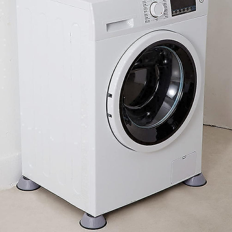 Washer Dryer Anti Vibration Pads with Suction Cup Feet, Fridge Washing Machine Leveling Feet