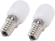 Led Fridge Light Bulb E14 3w Refrigerator Corn Bulb Led Lamp White Replace Halogen Chandelier Lights Led Spotlight Energy Saving For Home Lighting (PACK OF 2) - PACK OF 2
