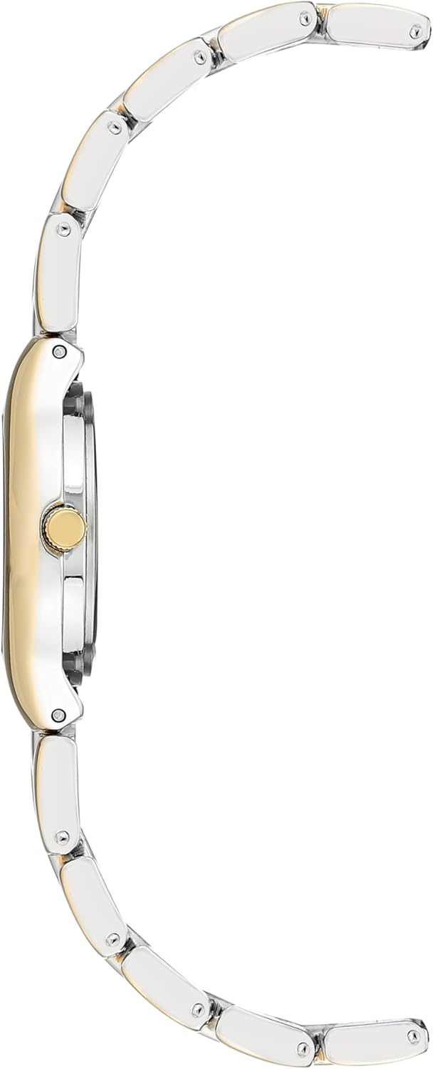 Women's Date Function Bracelet Watch - silver