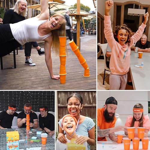 Gutter Games Beat That! - The Bonkers Battle of Wacky Challenges [Family Party for Kids & Adults], Multi-colored