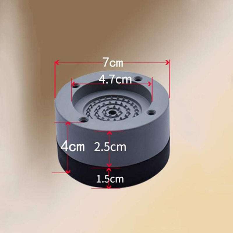 ZJCQAAnti Vibration Pads for Washer Machine, Washer and Dryer Combo for Reducing Noise and Vibrasion Associated with Operation of Washer and Dryer Set, 4 Pcs/set AntiZJCQAvibration Pads