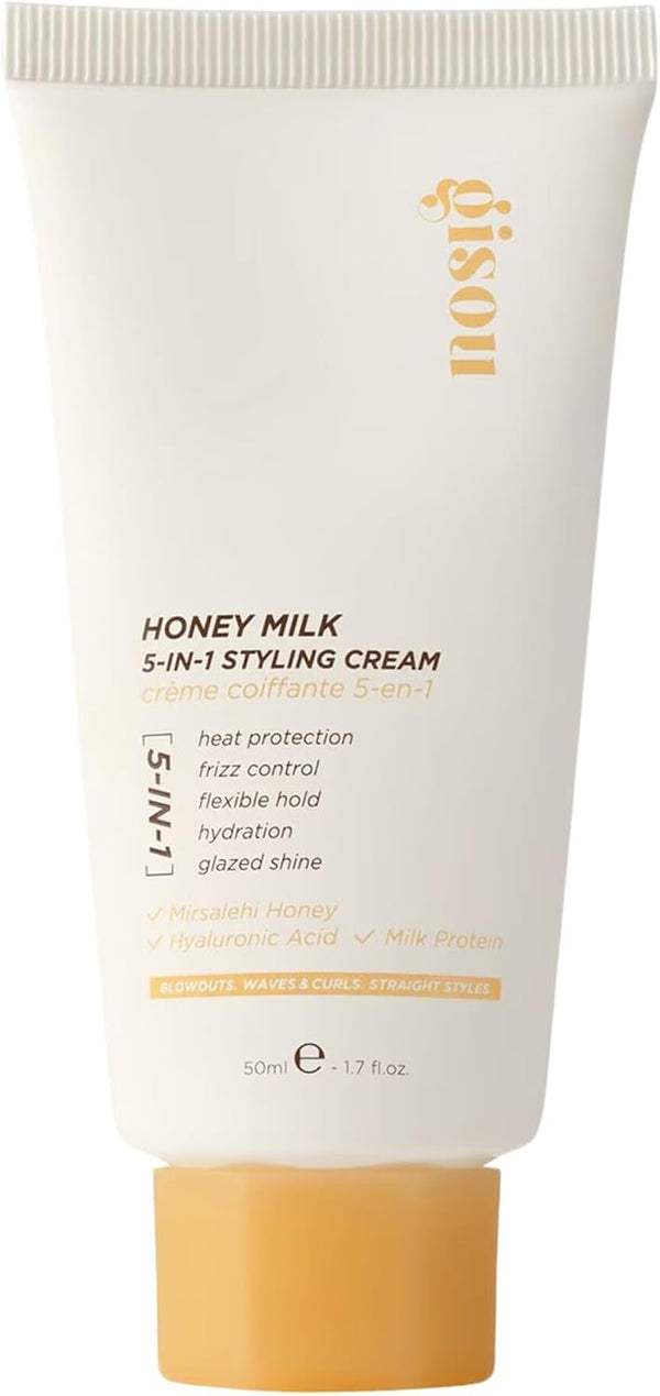 Gisou Honey Milk 5-in-1 Styling Cream Travel Size 50ml