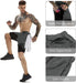 BananHome Men's 2 in 1 Running Shorts Gym Workout Quick Dry Mens Shorts Mens Athletic Shorts with Towel Loop and Phone Pocket
