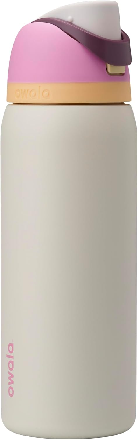 FreeSip - Stainless Steel - 32-oz. - Mint/Purple (Beach House) (Amazon) (A7) - Daybreak 32 Ounces
