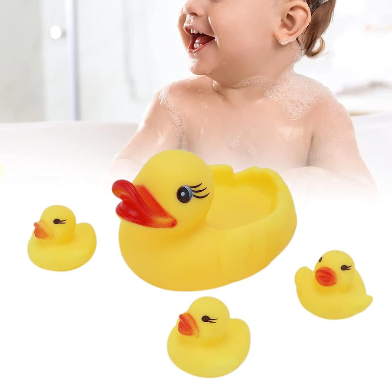 Duck Bath Toy, 4pcs Baby Duck Bath Toy Cute Animal Float Bathroom Shower Toy Children Gift Decoration Bath Toys Baby & Toddler Toys