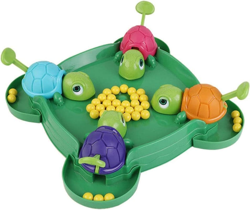 SAMARRA Hungry Turtle Beans Table Bean Pre-School Game Early Educational Toys for 2 to 4 Players