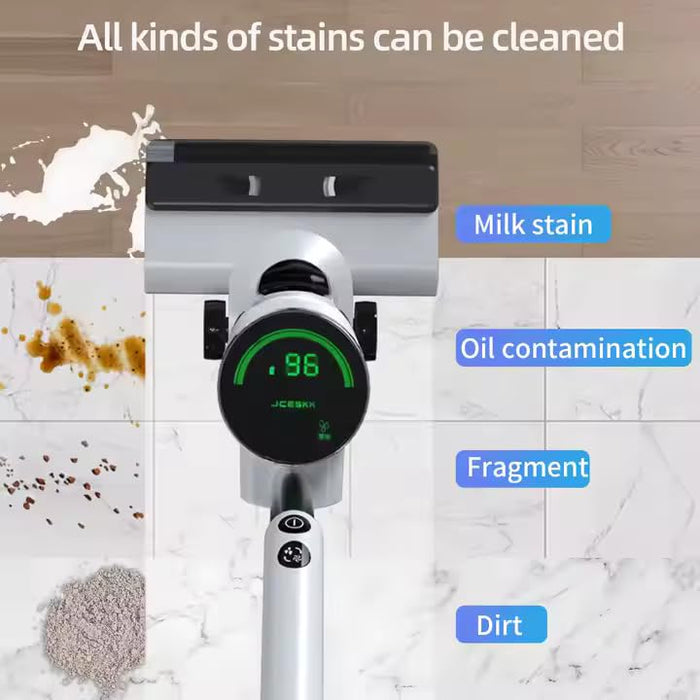SmartClean™ Cordless Wet & Dry Vacuum Cleaner and Mop – Self-Cleaning, Streak-Free Drying, Lightweight & Portable, Powerful on Hard Floors, Corners, Sticky Messes & Pet Hair