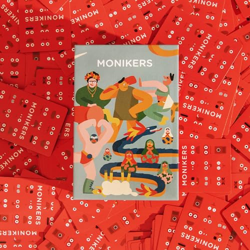 CMYK Monikers Card Game - The perfect party game for 17+ years