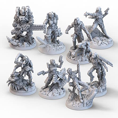 Awaken Realms ISS Vanguard: Cooperative Board Game for 1-4 Players, Ages 14+