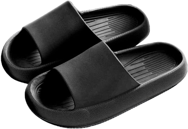 AioTio Women's Slippers Non-slip Household, Home Slippers for Men,Bath Couple Thick Sole Slippers, Summer Simple Style