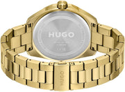 Hugo EXPOSE Men Watch, Analog - Gold