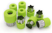 9-Piece Vegetable Shape Cutter Set, Mini Cookie Cutters, Perfect for Kids Bento Lunch Box Accessories