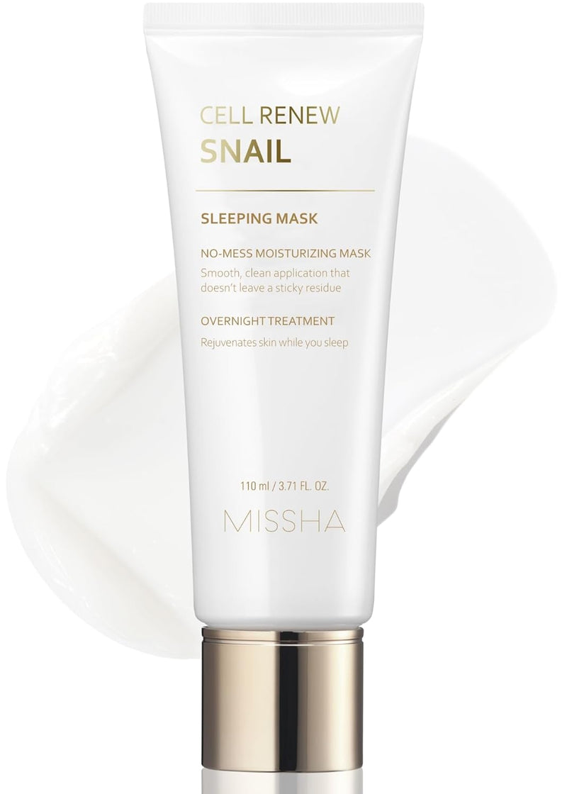 MISSHA SUPER AQUA CELL RENEW SNAIL SLEEPING MASK (MULTI LANGUAGES)