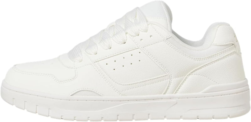 Jfwstatton Pu Sneaker mens Jfwstatton PU trainers - bright white