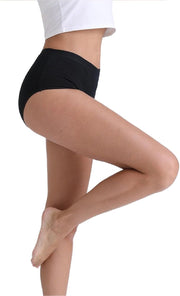 Dress Cici High Waisted Cotton Underwear for Women, Cotton Stretch Briefs for Ladies Full Coverage (6 Pieces)