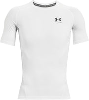 Mens HEATGEAR ARMOUR Top - Short sleeve (pack of 1) - White