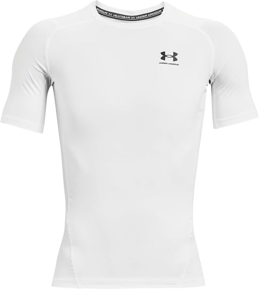 Mens HEATGEAR ARMOUR Top - Short sleeve (pack of 1) - White