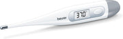 Beurer FT 58 In-Ear Thermometer Infrared Technology Fever Indicator with Smileys Object & Room Temperature Measurement 10 Memory Locations Includes 10 Protective Caps - FT 09/1