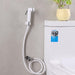 Handheld Bidet Sprayer for Toilet full set – Stainless Steel Bathroom Spray Gun with Hose Pipe & Holder, Easy Installation, Leak-Proof for Personal Hygiene, Baby Cloth Diaper & Pet Cleaning.