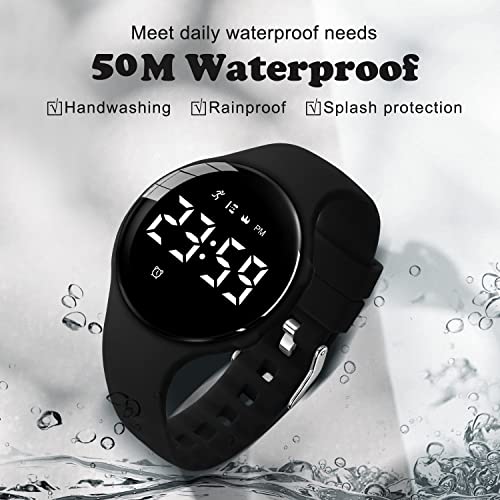 Kids Watch, Digital Watch for Boys Girls, Sport Watch with Fitness Tracker, Alarm Clock, Stopwatch, No App and Waterproof, Watch for Kids Ages 5-12