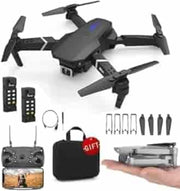 POCKET DRONE E88 UPGRADE VERSION 2 BLACK