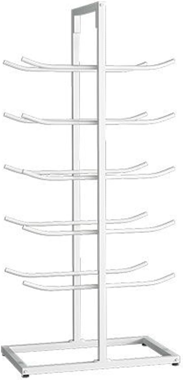 Large Standing Yoga Mat Storage Rack Home Gym Accessories, Metal Yoga Mat Holder, Hold 10/20 Foam Roller