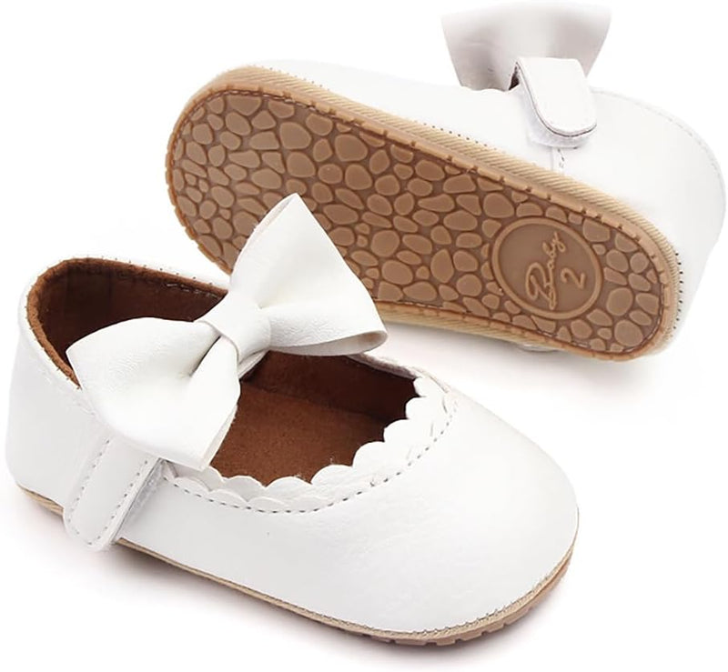 Baby Shoes Infant Sneaker Sandals for Girls Leather Walking Shoes Non-Slip Sneaker Toddler First Walker Shoes Newborn Crib Shoes