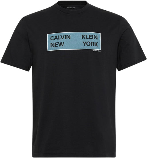 mens Ss 30s Eu Ckny Box Graphic Tee Lv04rd816g T-Shirts (pack of 1) - Black