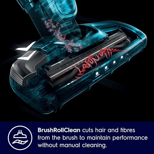 Electrolux 2 in 1 Cordless Handheld Stick Vacuum Cleaner with Powerful Suction, 30 Minutes Runtime, LED Headlight, Double Filtration, Self-Standing Upright Lightweight Vacuum, Best for Home, ZB3501EB