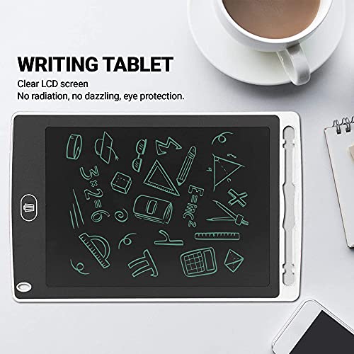 GROSSÄ LCD Writing Tablet, 8.5 Inch bright Electronic Drawing Board Graphic Tablets with Memory Lock, Handwriting Paperless Notepad Suitable for Home Job School Office Blackboard