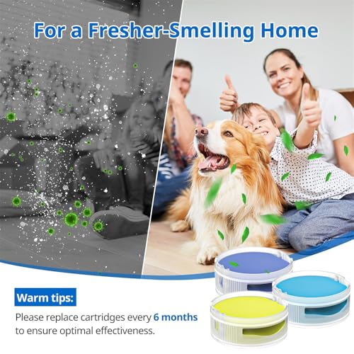 Azonee 6 Pack Anti Odour Cartridge, for Shark HZ3000UKT, IZ400UK, IZ400UKT, IZ420UKT, NZ860UK, NZ860UKT, AZ913UK, AZ913UKT Vacuum Cleaner