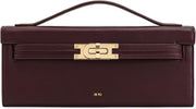 Women's Bria Structured Top Handle Bag - Deep Burgundy