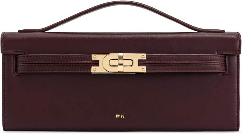 Women's Bria Structured Top Handle Bag - Deep Burgundy