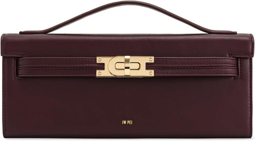Women's Bria Structured Top Handle Bag - Deep Burgundy