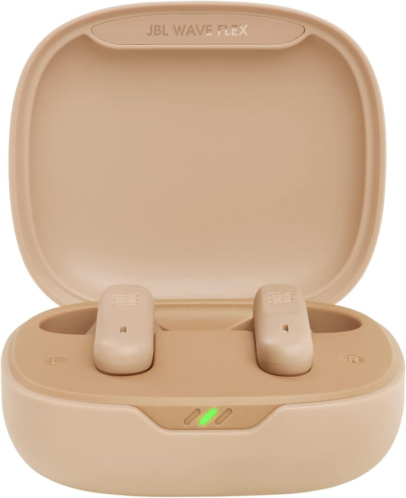 JBL Wave Flex True Wireless Earbuds, Deep Base Sound, Comfortable Fit, 32H Battery, Smart Ambient + Talkthru, Hands-Free Call, VoiceAware, Water and Dust Resistant - Blue, JBLWFLEXBLU